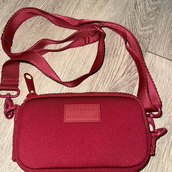 Dagne Dover Handbags - DAGNE DOVER x SEPHORA Limited Edition Mara Phone Sling Crossbody Burgundy Bag